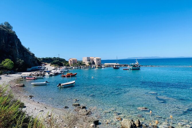 Explore Mani by boat - rent a boat in Kardamili (no licence) - Kardamili, Patrick Leigh Fermor, and the final swim
