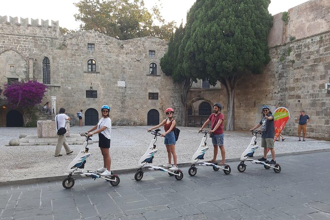 Explore the Medieval city of Rhodes on scooters - 2 hours - Entering the Medieval City through its gates