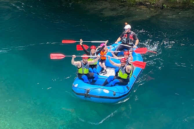 Extreme Rafting in Vikos Gorge National Park - Learning to raft before the river gets moving