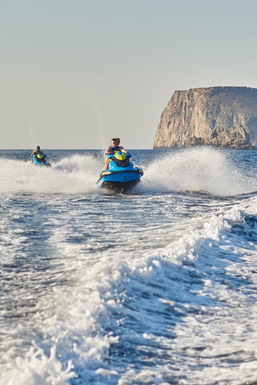 Falasarna: Jet Ski Safari to Balos Beach - The ride from Falasarna to Balos