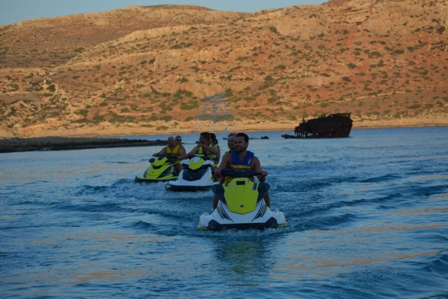 Falasarna: Jet Ski Safari to Balos Beach - The Gramvousa pass and shipwreck photographs
