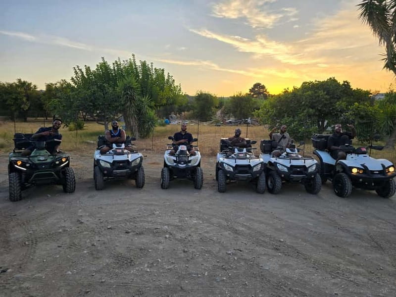 Faliraki: Quad Safari Tour - The first roads are part of the lesson