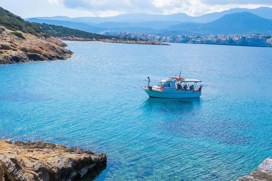 Fishing Trips Agios Nikolaos - A swim in a turquoise bay