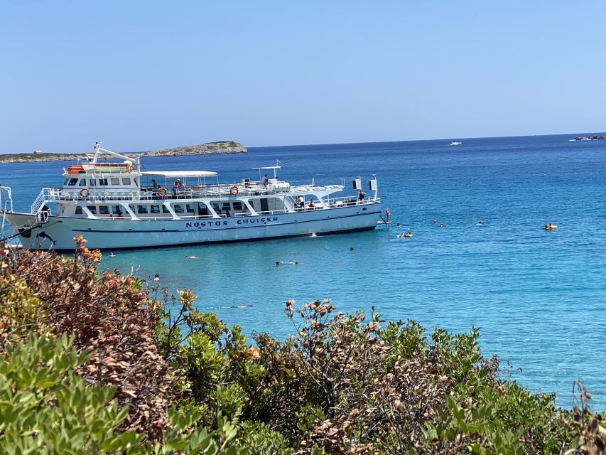From Ag. Nikolaos: Spinalonga & Kolokytha Cruise with Lunch - Kolokytha Bay for swimming and sun