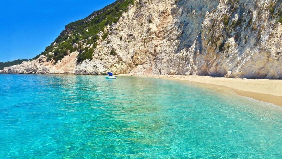 From Agia Effimia: Ithaca Cruise, Gidaki Beach, & Kioni Tour - Gidaki Beach brings the first swim