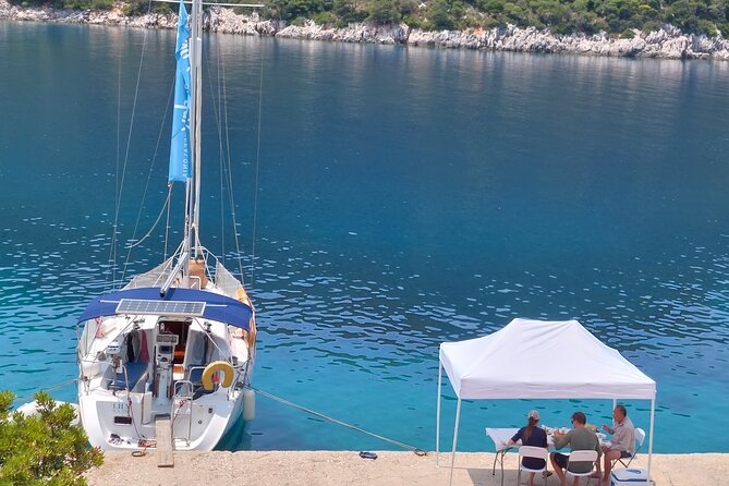 From Agia Efimia: All Inclusive Sailing Day Tour to Ithaca - Sailing back through Ithaca’s waters