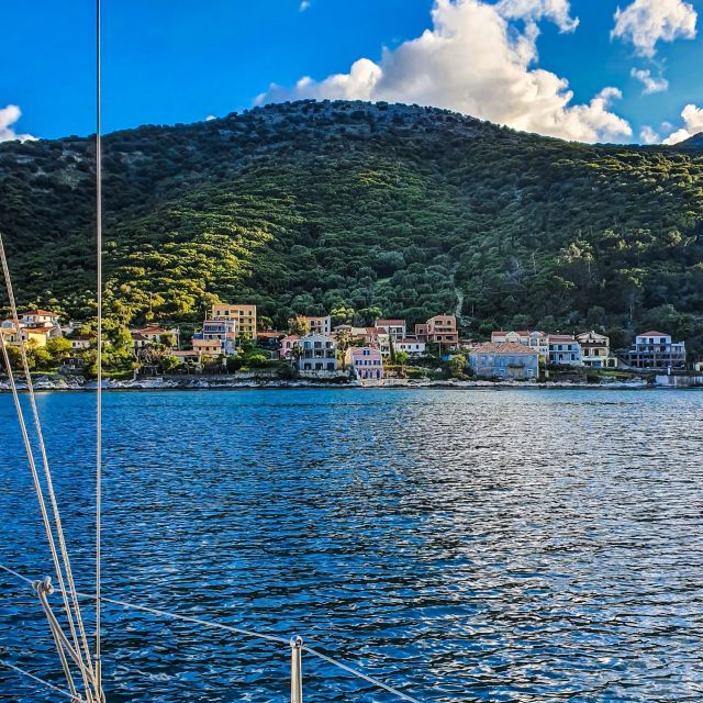 From Agia Efimia: All Inclusive Sailing Day Trip to Ithaca - Gidaki Beach gives the day its first big swim