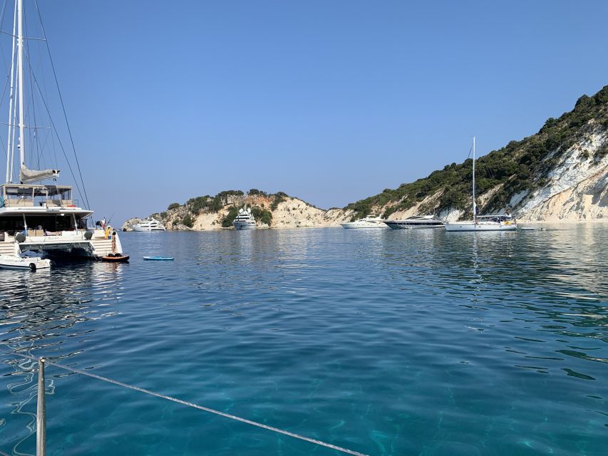 From Agia Efimia: Day Cruise to Ithaki Island with Lunch - Gidaki Beach, the first swim stop