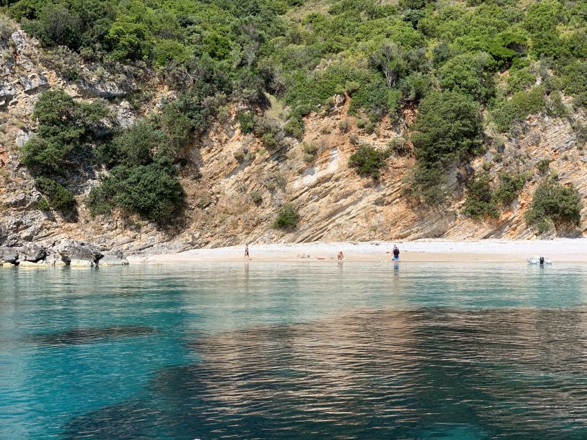 From Agia Efimia: Day Cruise to Ithaki Island with Lunch - Skinos Bay turns swimming into lunchtime
