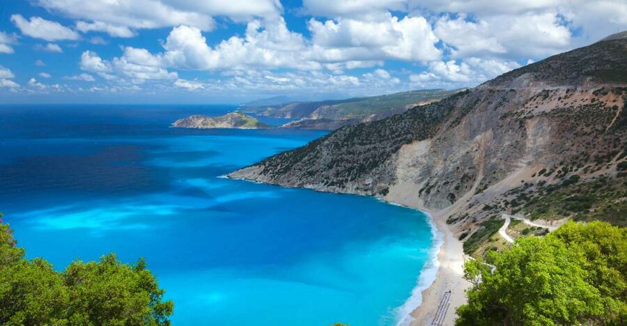 From Argostoli: Melissani Lake and Myrtos Beach Tour - Guides, driving, and the feel of the day
