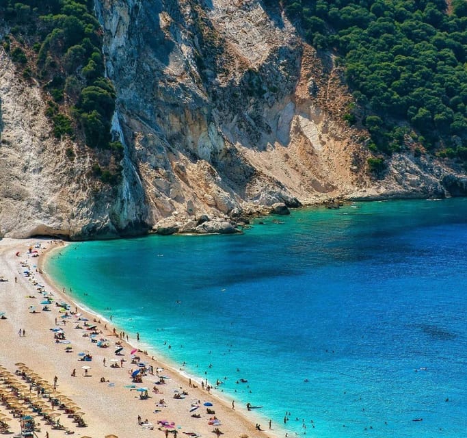 From Argostoli: Melissani Lake and Myrtos Beach Tour - Pickup from Argostoli, Lassi, and nearby hotels