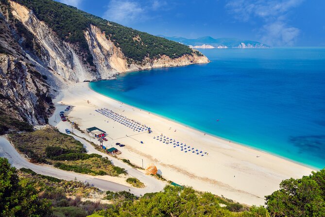 From Argostoli: Melissani Lake and Myrtos Beach - Agia Efimia and the road across Kefalonia
