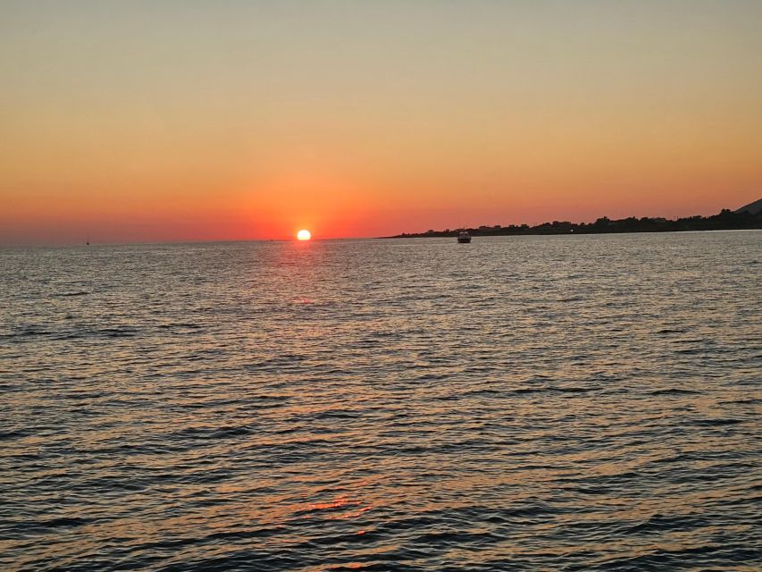 From Argostoli: Vardiani Island Sunset Cruise & Greek Meze - Swimming near Vardiani Island