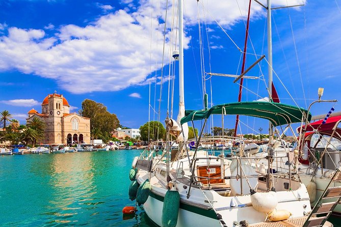 From Athens: Aegina Island guided tour in a day - The ferry ride to Aegina