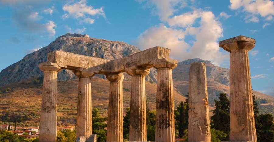 From Athens: Ancient Corinth Tour Official Guide & Tickets - Walking through Ancient Corinth