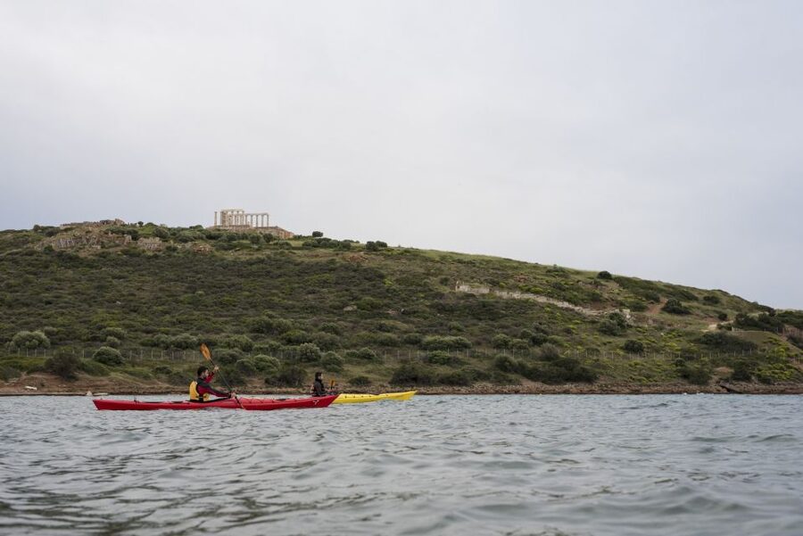 From Athens: Cape Sounion Guided Kayaking Tour with Lunch - The guides and the level of support