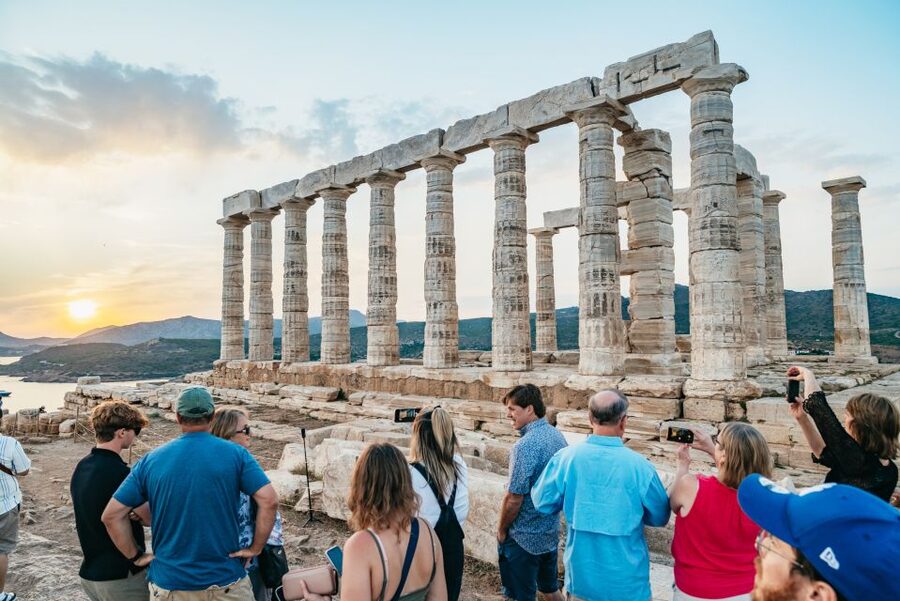 From Athens: Cape Sounion & Temple of Poseidon Half Day Tour - Reaching Cape Sounion