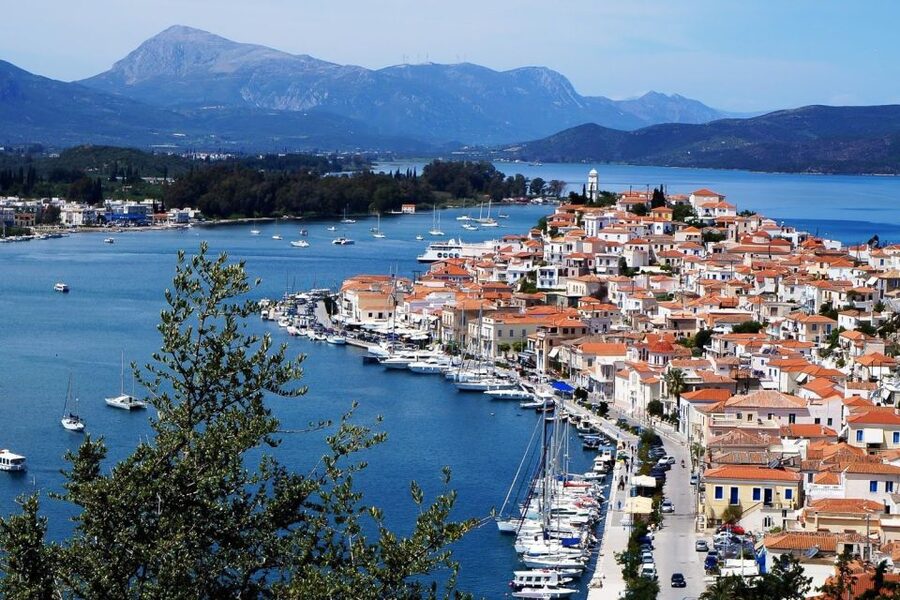 From Athens: Hydra, Poros & Aegina Cruise with Buffet Lunch - Poros: a compact walk with a good viewpoint