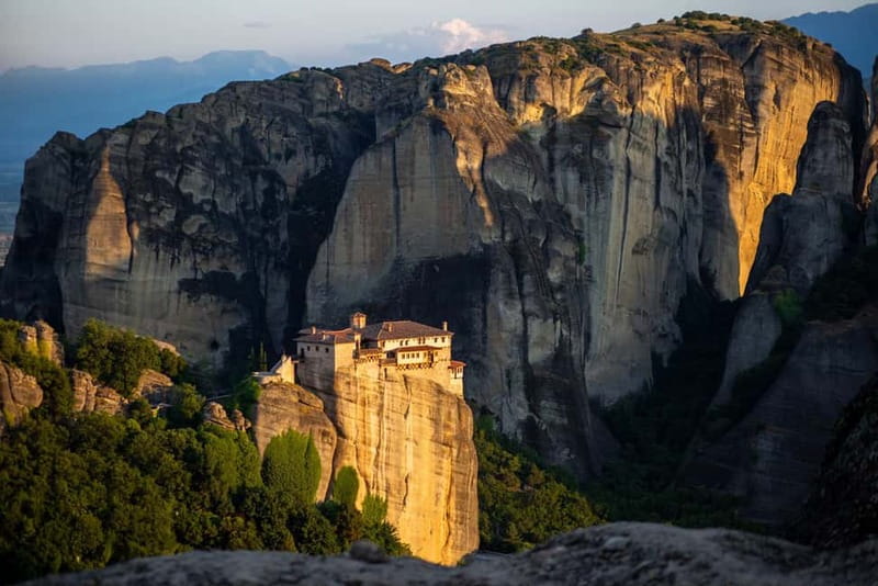 From Athens: Meteora Monasteries and Hermit Caves Tour - Panorama Rock and the best wide view