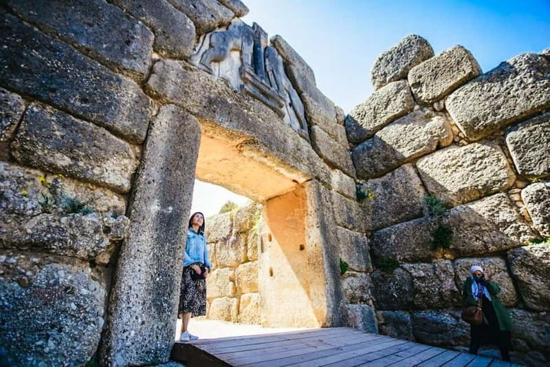 From Athens: Mycenae, Epidaurus & Nafplio Full-Day Tour - Mycenae and the Lion Gate