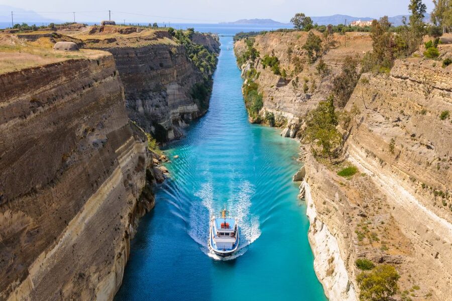 From Athens: Mycenae, Epidaurus & Nafplion Private Tour - The Corinth Canal makes a striking first stop