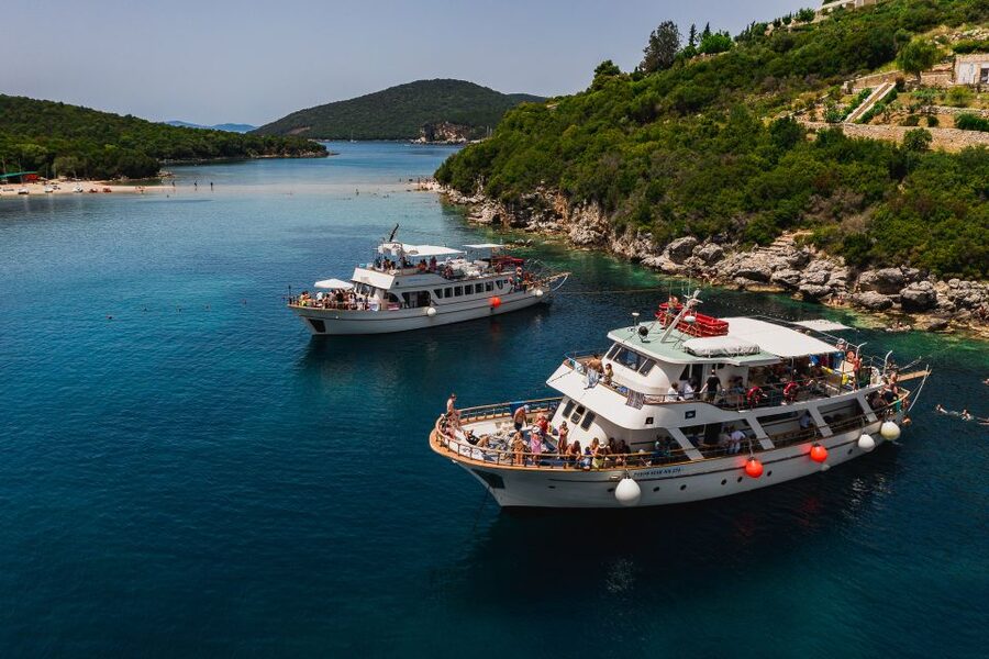 From Benitses/Lefkimmi: Blue Lagoon & Papanikolis Cruise - What the $53 price really covers
