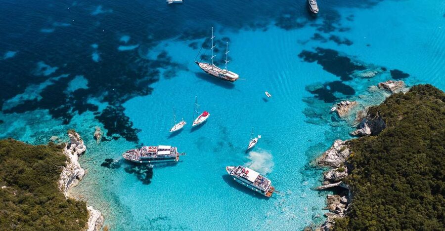From Benitses/Lefkimmi: Paxos, Antipaxos & Caves Day Cruise - Key things to know before booking