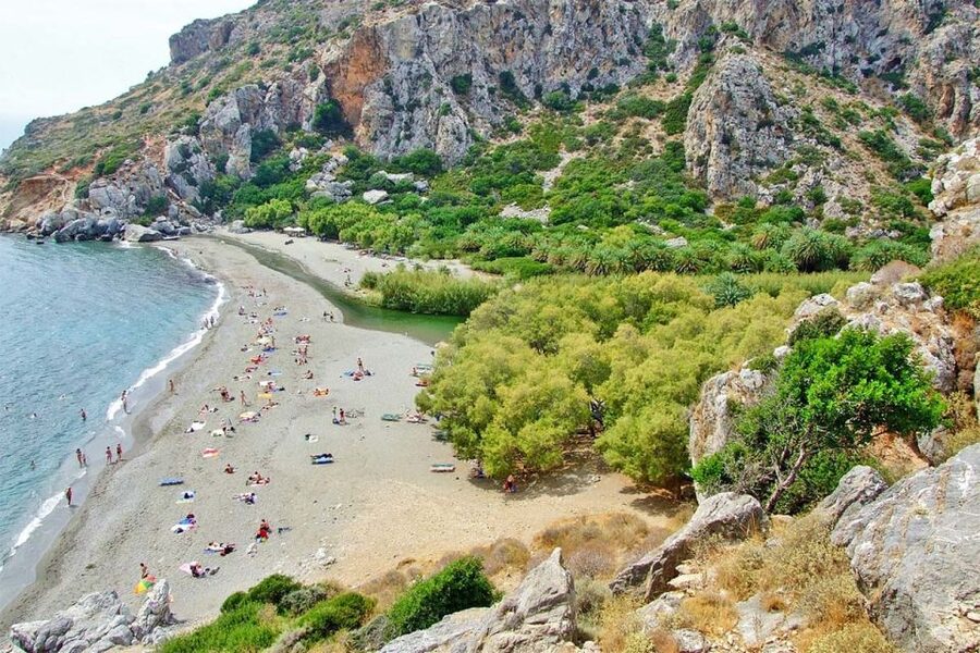 From Chania: Day Trip to Preveli Beach & Damnoni Beach - Kourtaliotiko Gorge: Scenic Pass, Not a Full Visit