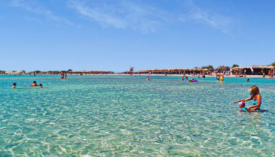 From Chania: Elafonisi and Falasarna Guided Tour with Snacks - Falasarna offers a different kind of beach hour