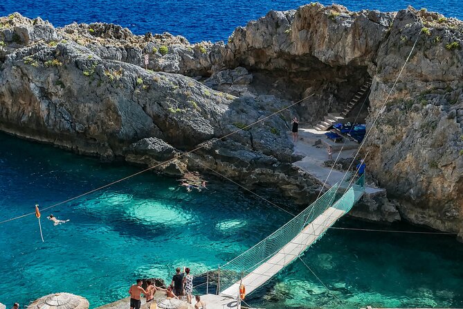 From Chania private trip to Spili-Kourtaliotiko-Kalypso beach - Spili and the lion-head fountains