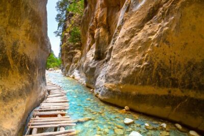 From Chania/Rethymno: Samariá Gorge Guided Hike with Pickup