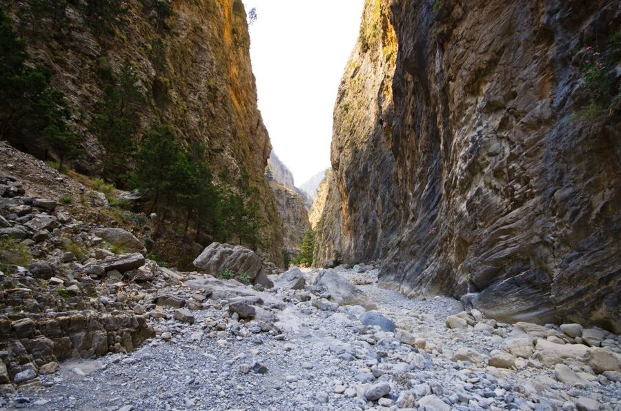 From Chania/Rethymno: Samariá Gorge Guided Hike with Pickup - Finishing at Agia Roumeli and the Libyan Sea