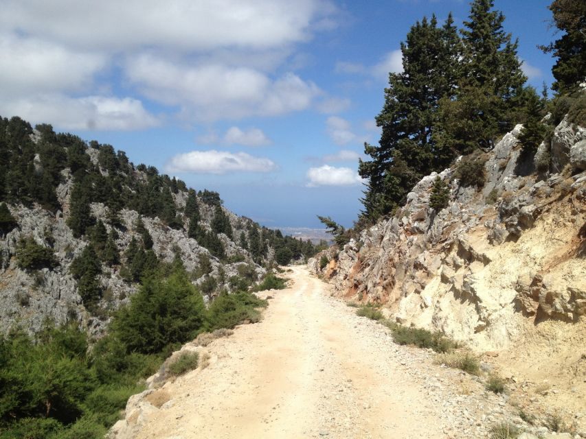 From Chania: White Mountains Land Rover Safari - The ride: capable, comfortable, and sometimes rough