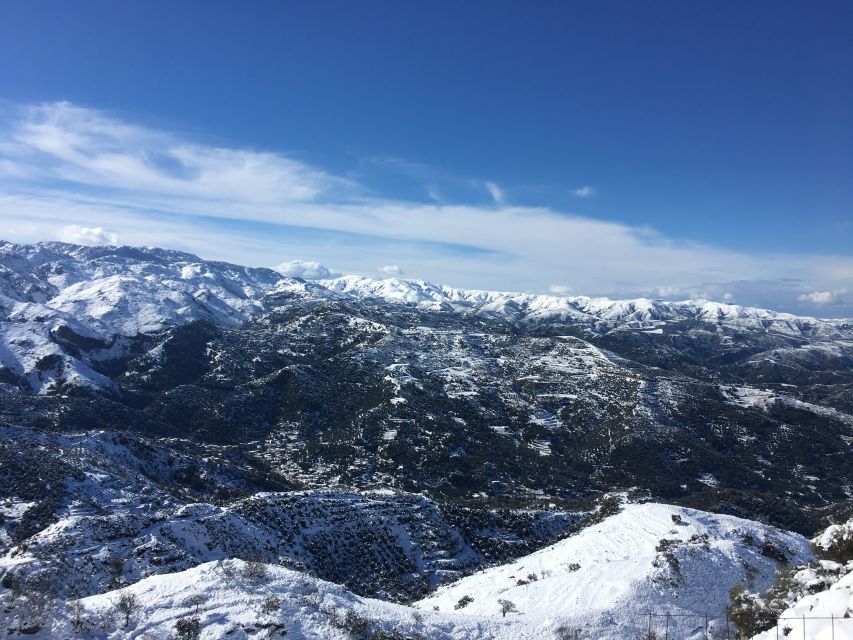 From Chania: White Mountains Land Rover Safari - Through the Therisso gorge back to Chania