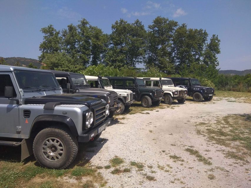 From Chania: White Mountains Land Rover Safari - Leaving Chania through orchards and villages