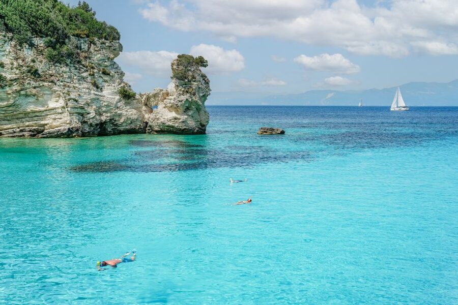 From Corfu Island: Antipaxos & Paxos Blue Caves Boat Cruise - Pickup, timing, and what to pack
