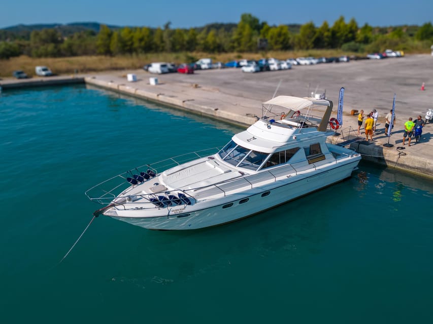From Corfu: Luxury Yacht Cruise to Paxos and Antipaxos - Lakka Beach and the Paxos coast