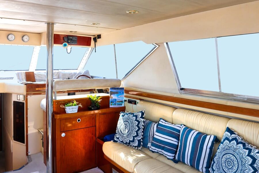 From Corfu: Luxury Yacht Cruise to Paxos and Antipaxos - The one-hour swim at Vrika Beach