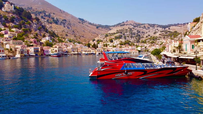 From Faliraki: High Speed Boat to Symi and St. George’s Bay - Why this Faliraki to Symi route matters