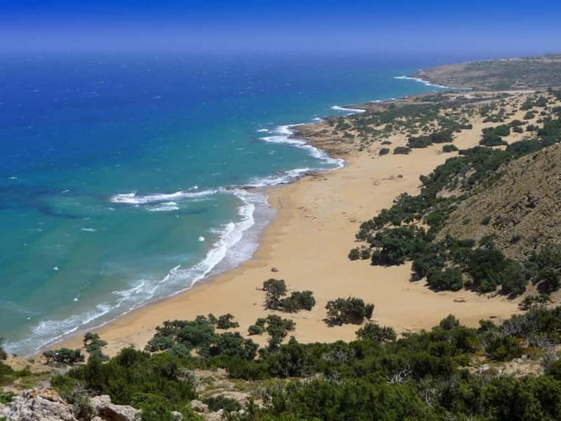 From Herakleion: Day Trip to Preveli Beach and Kourtaliotiko - Four hours at Preveli Beach