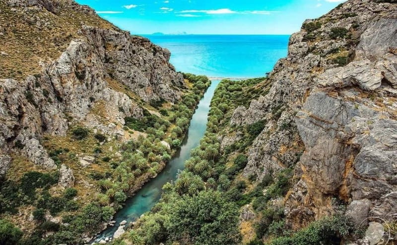 From Herakleion: Day Trip to Preveli Beach and Kourtaliotiko - The road from Heraklion to southern Crete