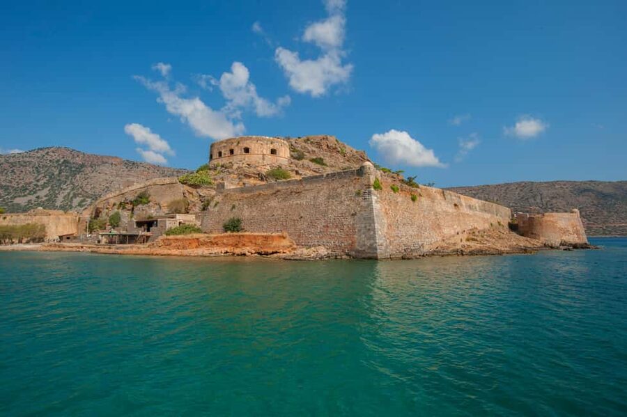 From Heraklion: Elounda, Kolokitha, and Spinalonga Boat Trip - Barbarossa Cave adds a brief sense of adventure