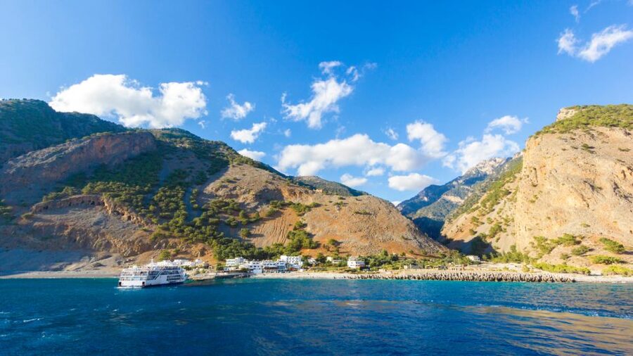 From Heraklion: Samaria Gorge & Agia Roumeli Hiking Day Trip - Agia Roumeli, the beach, and your short rest