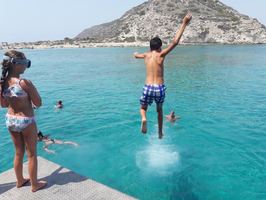 From Kardamena: Nisyros, St.Antonios & Yali Islands Cruise - Music, Swimming, and the Feel of the Day
