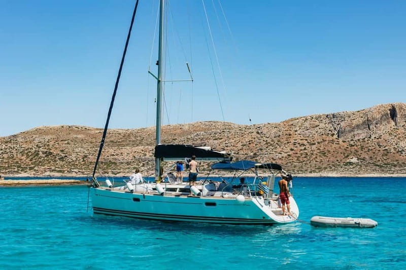 From Kissamos: Balos Gramvousa Sailing Cruise with Lunch - Small groups make the premium price easier to understand