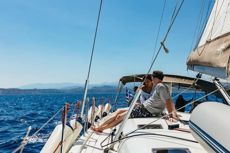 From Kissamos: Balos Gramvousa Sailing Cruise with Lunch - Gramvousa combines a beach stop with a serious uphill walk