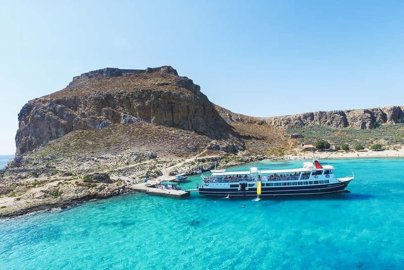 From Kissamos Port: Boat Cruise to Balos Lagoon & Gramvousa - Why this cruise is Crete’s easiest route to Balos