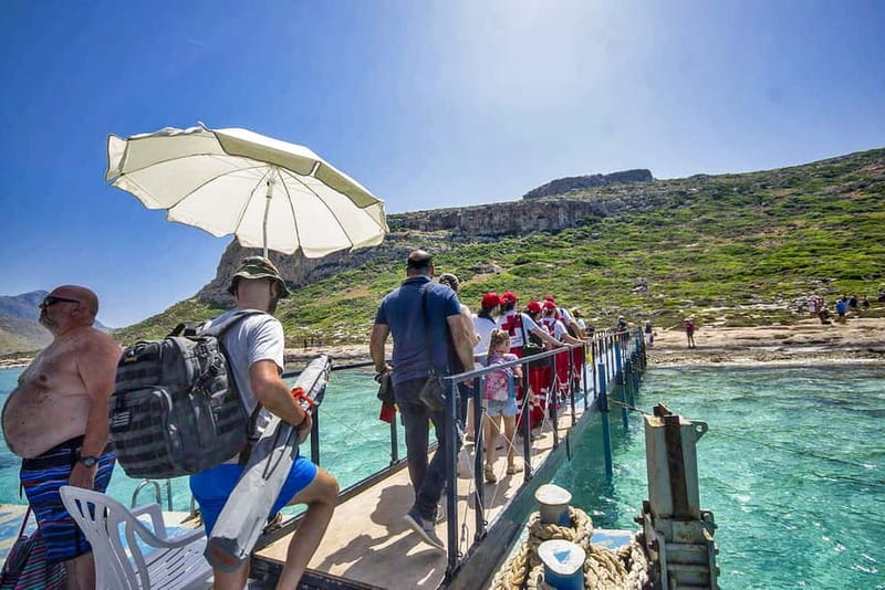 From Kissamos Port: Boat Cruise to Balos Lagoon & Gramvousa - Who will get the most from this day