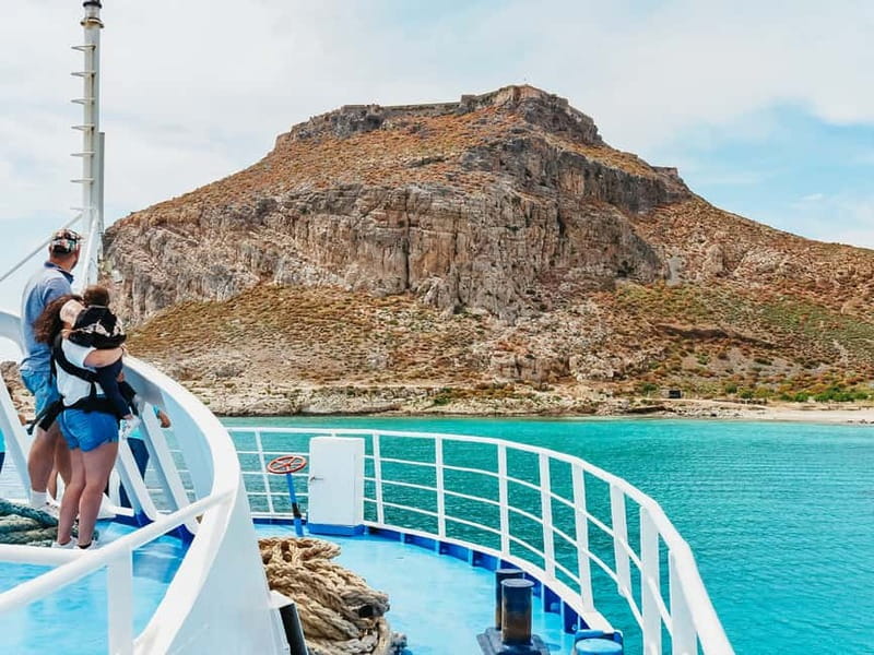 From Kissamos Port: Boat Cruise to Balos Lagoon & Gramvousa - Leaving Kissamos Port for the Gramvousa Peninsula