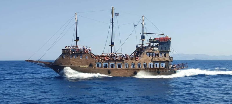 From Kos:A full day cruise in the newest luxury vessel! - The surprise stop and the flexible parts of the route